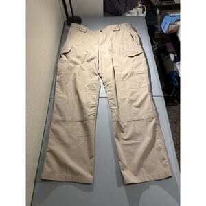 5.11 Tactical Men's Stryke Ripstop Cargo Utility Khaki Pants Size 36x30